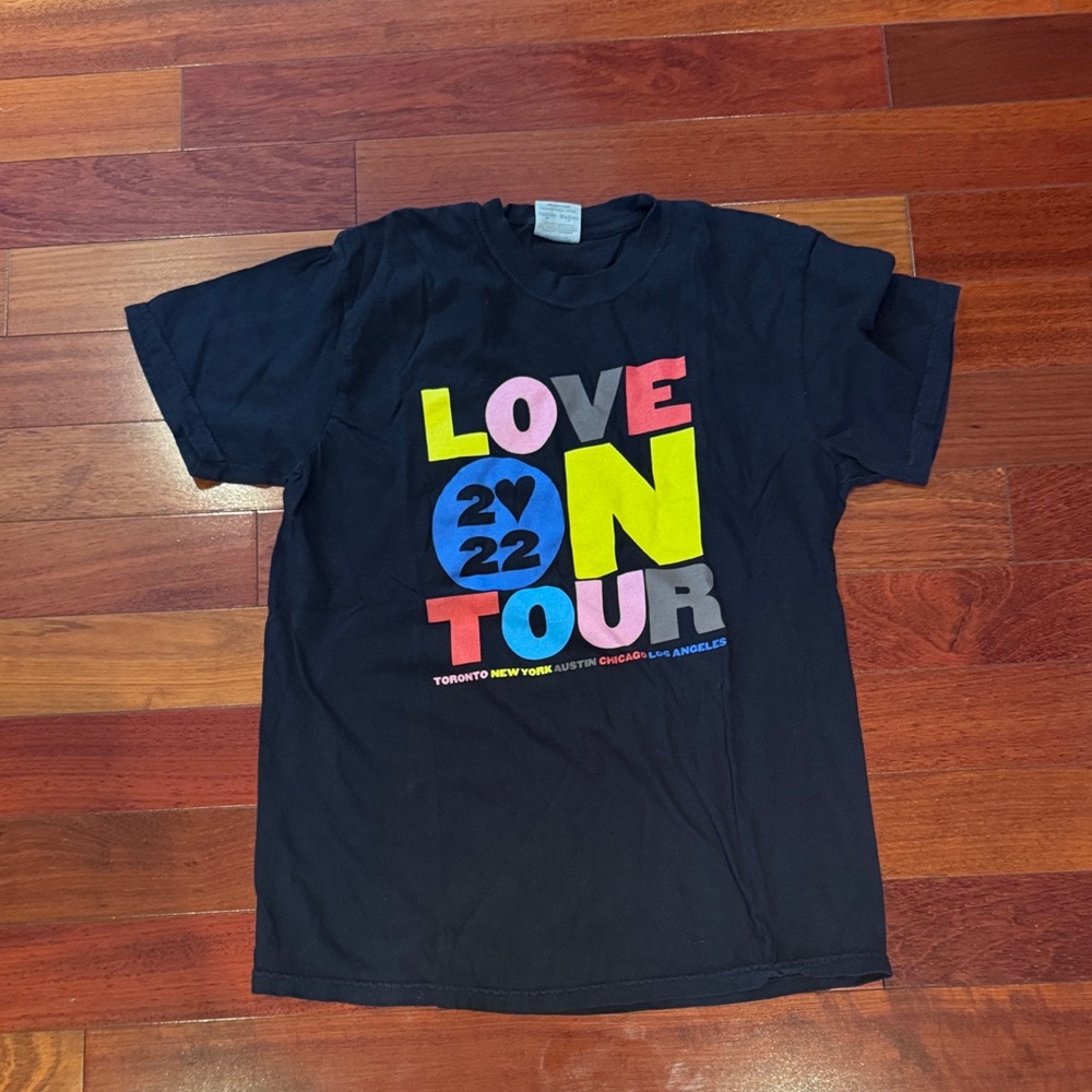 Harry Styles Love On Tour T-Shirt - Black
